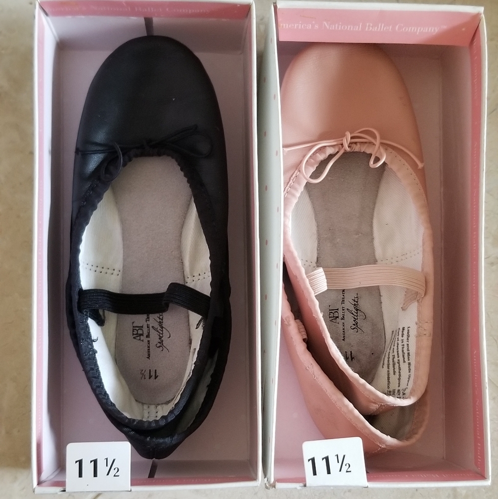 ABT AMERICAN BALLET THEATER BALLET SLIPPERS TODDLER 11.5